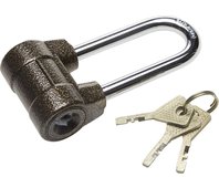 ЗУБР 60х43х30 мм, облегченный, дисковый механизм секрета, ключ 7 PIN, удлиненная дужка, замок навесной 3720-4-01_z01