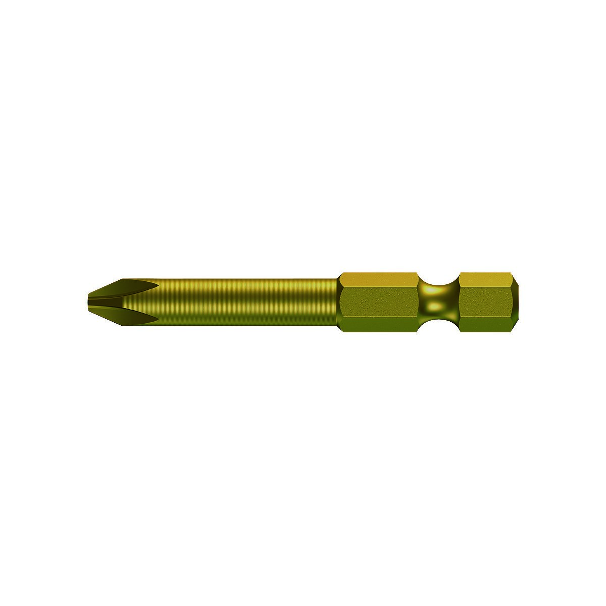 851/4 A PH бита, сверхтвёрдая, острые грани, 1/4" E6.3, PH 3 x 70 мм