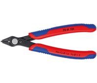 Electronic Super Knips® Бокорезы прецизионные, нерж., для реза оптоволокна, 125 мм, 2-комп ручки, SB