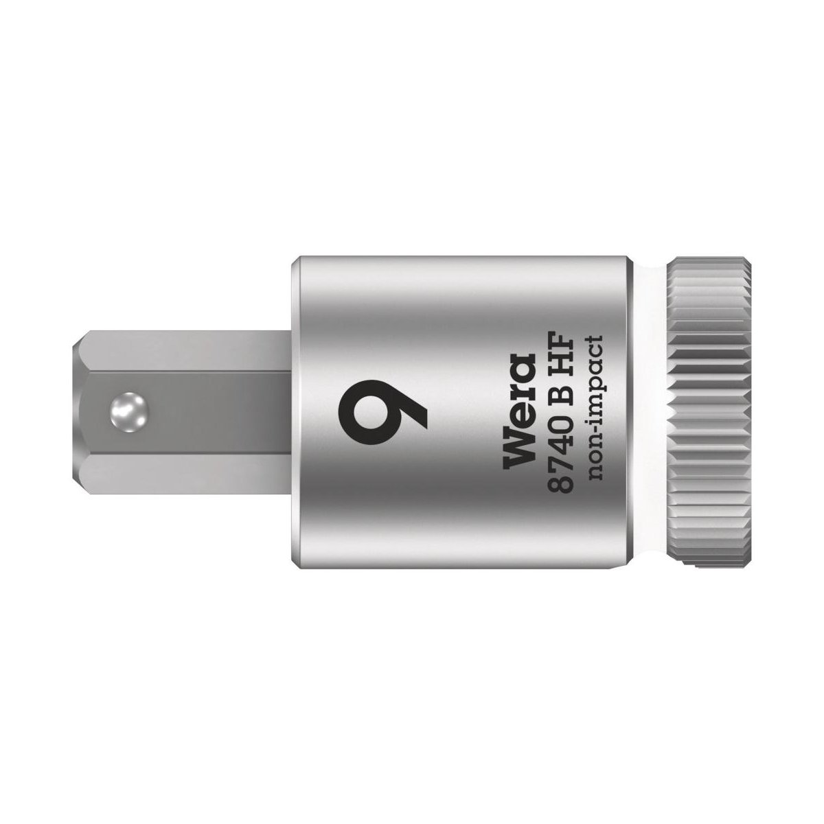 8740 B Hex-Plus HF Zyklop Головка торцевая с вставкой-битой с внешним шестигранником, 3/8", с фиксацией, 9 x 38.5 мм