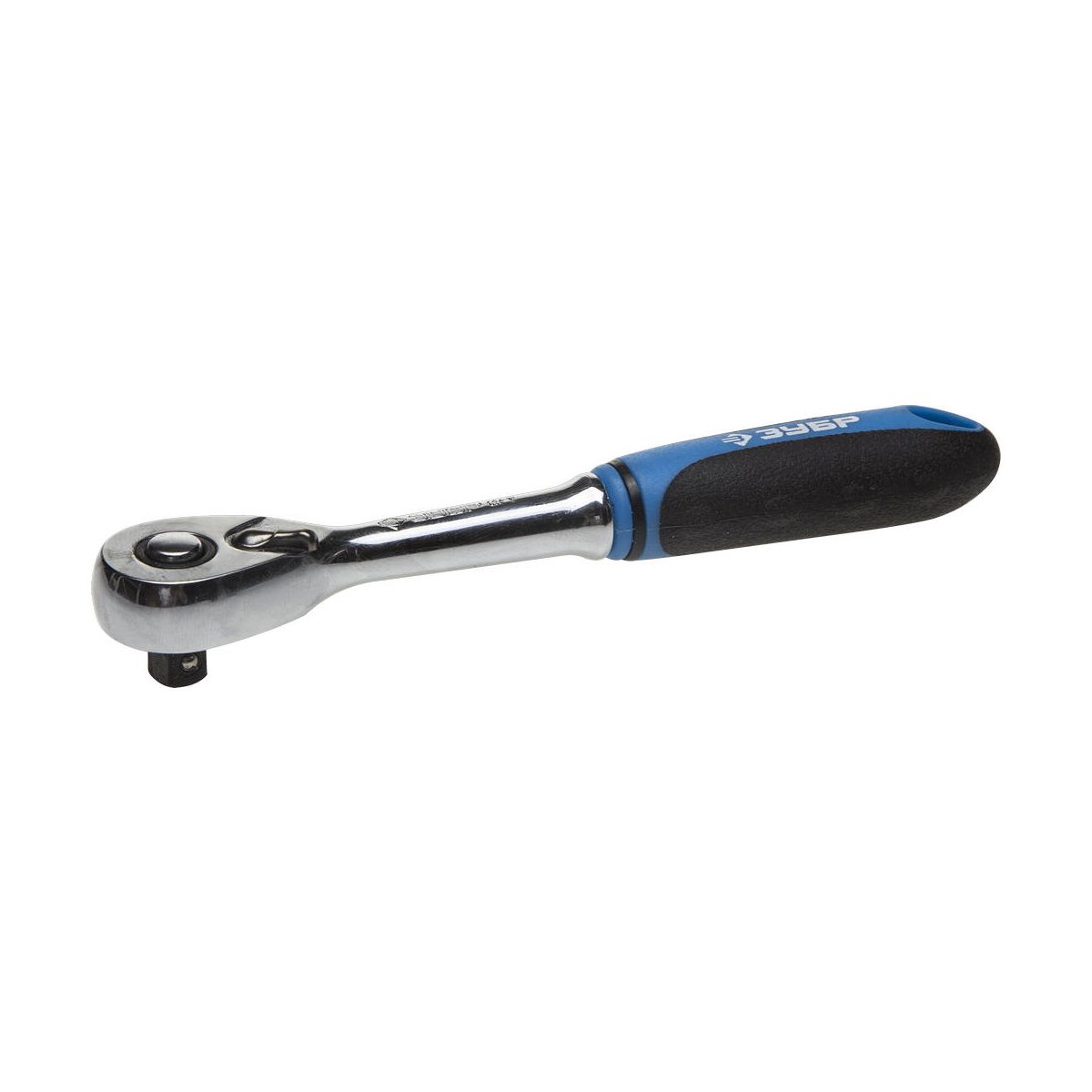 ЗУБР 3/8", 48 зубцов, Сr-V сталь, трещотка для торцовых головок 27731-3/8