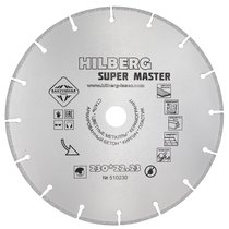 Hilberg Диск алмазный отрезной 230*22.23 Hilberg Super Master 510230