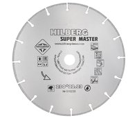 Hilberg Диск алмазный отрезной 230*22.23 Hilberg Super Master 510230