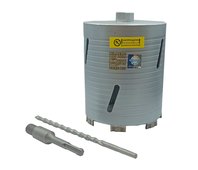 Коронка алмазная по бетону 130*150 мм Hilberg Laser Deep Drill HD313