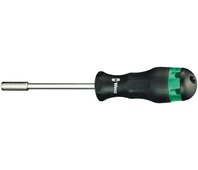819/1/6 Kraftform Отвёртка-битодержатель со встроенным магазином с битами, магнит, 7 пр., 1/4" С 6.3