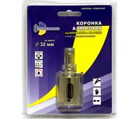 Trio Diamond Коронка алмазная по керамике и кафелю с центрирующим сверлом 32мм  400032