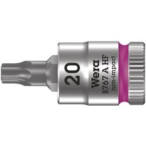 8767 A HF TORX® Zyklop Головка торцевая с вставкой-битой, 1/4", TX 20 x 28 мм, с фиксацией