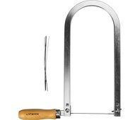 STAYER 130 мм, 6.5 TPI, лобзик ручной в наборе с полотнами 1530-25_z01