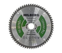 Диск пильный Hilberg Industrial Дерево тонкий рез 216*30*64Т HWT218