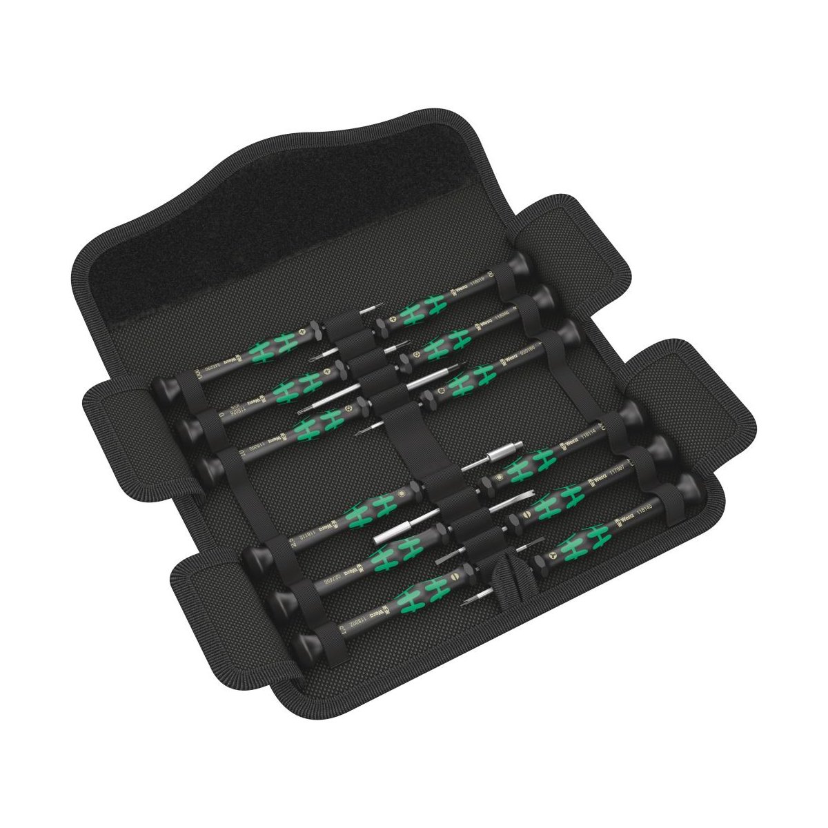 Kraftform Micro 12 Electronics 1 Набор отвёрток прецизионных, 12 пр., PH/TX BO/IPR/SL/HEX внутр/Microstix®