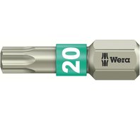 3867/1 TS TORX® бита торсионная, нерж., 1/4" C6.3, TX 20 x 25 мм