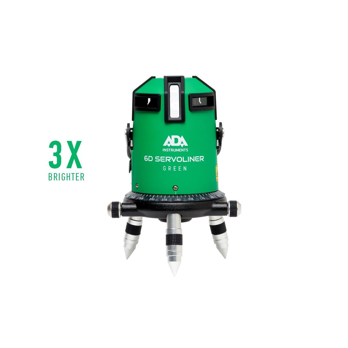 Лазерный уровень ADA 6D SERVOLINER GREEN