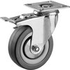 ЗУБР 75 мм, 50 кг, колесо поворотное c тормозом 30956-75-B