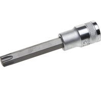 KRAFTOOL 1/2", 100 мм, S2 сталь, Т55, удлиненная, сатинированная, торцовая бита-головка INDUSTRIE QUALITAT 27906-55_z01