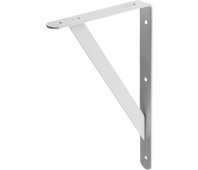 STAYER 300х200х30х4 мм, белый, уголок-кронштейн, усиленный 37422-1
