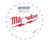 Пильный диск для циркулярной пилы по дереву 190x30x1,6x24 скошенные зубья (замена для 4932256387)
