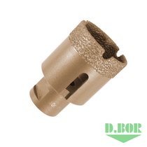 Алмазная коронка, хв. М14, KERAMOGRANIT, 27*60 мм. (арт. 121603052700) "D.BOR"