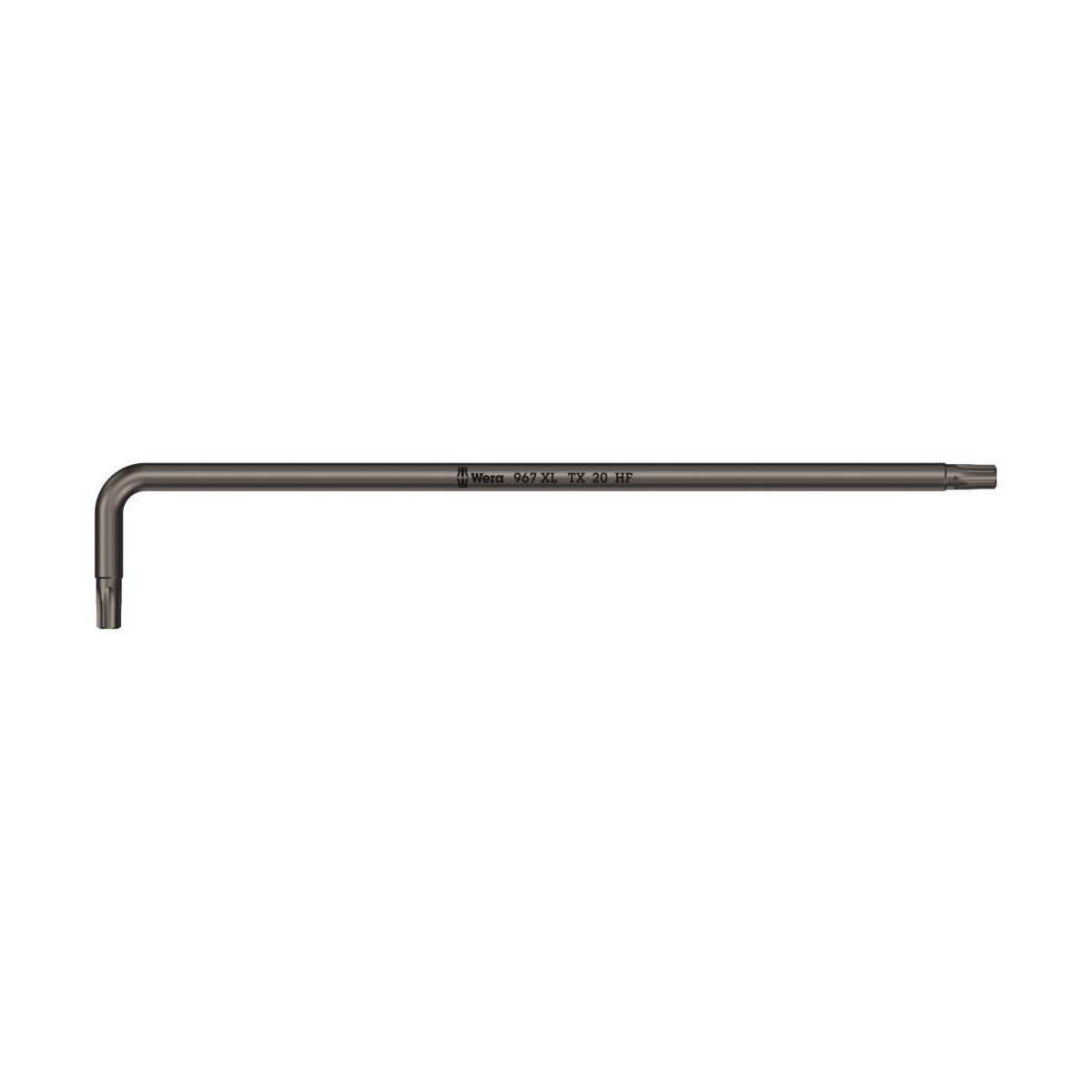 967 XL HF TORX® Г-образный ключ с фиксацией, удлиненный, TX 20 x 137 мм