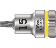 8767 B HF TORX® Zyklop Головка торцевая с вставкой-битой, 3/8", с фиксацией, TX 15 x 35 мм