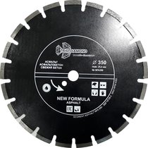 Trio Diamond Диск алмазный отрезной 350*25.4*10 по асфальту New Formula NFA350
