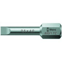 800/1 TZ SL бита торсионная, 1/4" C6.3, SL 0.6 x 4.5 x 25 мм