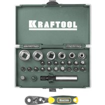 KRAFTOOL 26 шт., Cr-V, набор бит X-Drive 26065-H26