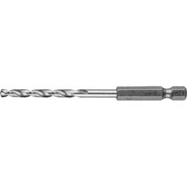 ЗУБР ⌀ 4.2 x 93 мм, НЕХ 1/4", сверло спиральное по металлу 29623-093-4.2