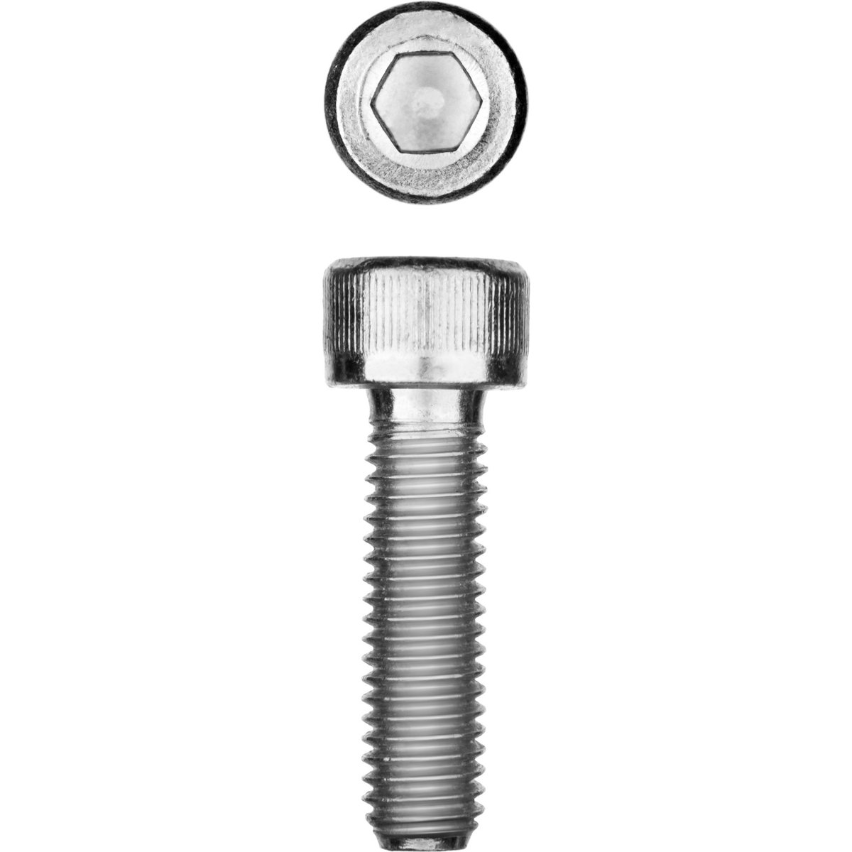 ЗУБР М12x25 мм, 5 кг (140 шт.), кл. пр. 8.8, оцинкованный, винт DIN 912 30318-12-025