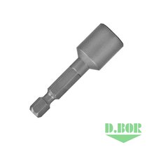 Магнитная насадка 50 мм под ключ 10 мм, MAGNETIC S2, E 6,3 (арт. D-N-S2-10-050-005) "D.BOR"