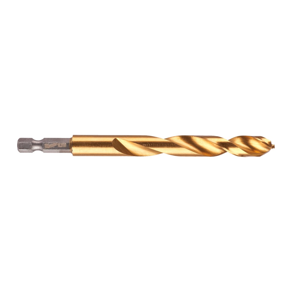 Сверло по металлу Milwaukee RedHEX HSS-G TiN. 10.2мм  (1шт)
