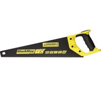 STAYER 7 TPI, 450 мм, ножовка по дереву BlackMAX 2-15081-45