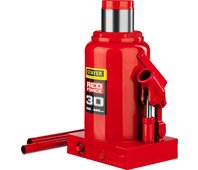 STAYER 30 т, 285-465 мм, домкрат бутылочный гидравлический RED FORCE 43160-30_z01