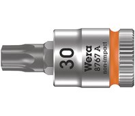 8767 A TORX® Zyklop Головка торцевая с вставкой-битой, 1/4", TX 30 x 28 мм