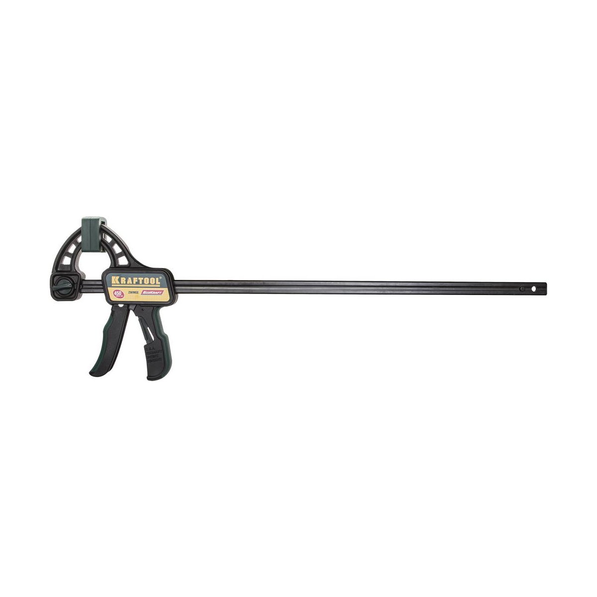 KRAFTOOL 450/650 мм, струбцина ручная пистолетная EcoKraft 32226-45