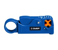 ЗУБР RG58/RG59/RG6, стриппер коаксиальных кабелей COAX-3 22657
