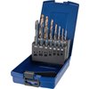 Набор метчиков машинных BLUE RING и свёрл HSS-E V3, DIN 371/376, Тип B, 14 пр., M3-M12, DIN 338 тип N d 2.5-10.2 мм