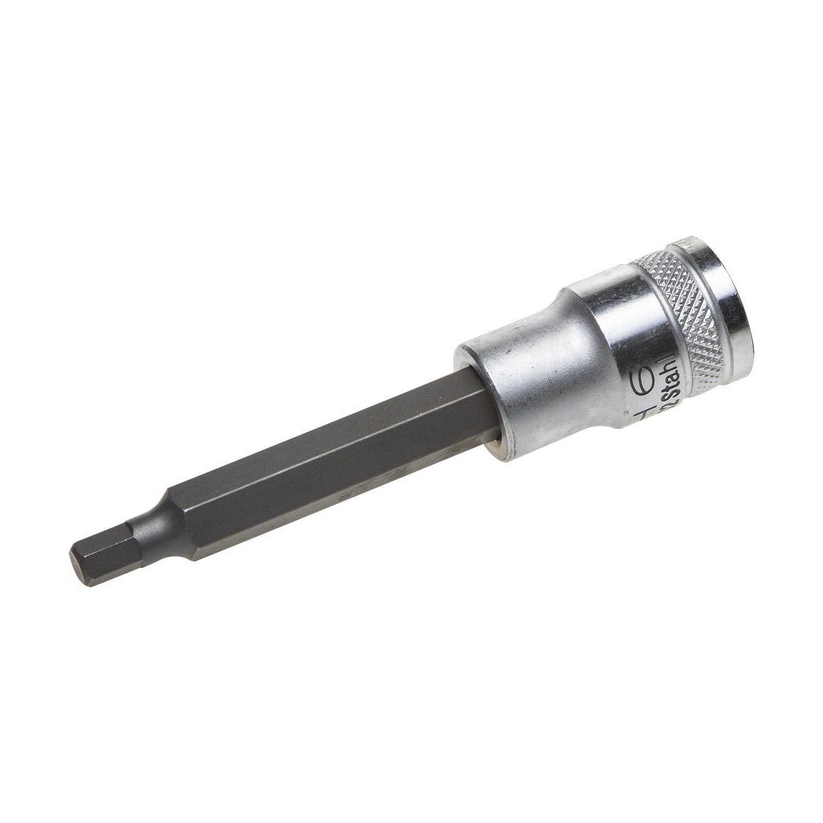 KRAFTOOL 1/2", 100 мм, S2 сталь, H6, удлиненная, фосфатированная, торцовая бита-головка INDUSTRIE QUALITAT 27909-06_z01