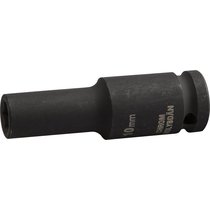 KRAFTOOL 1/2", 10 мм, CrMo сталь, фосфатированная, удлиненная, торцовая ударная головка INDUSTRIE QUALITAT 27942-10_z01