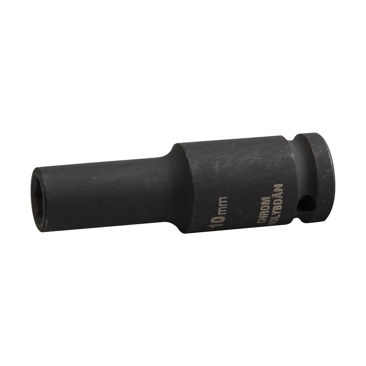 KRAFTOOL 1/2", 10 мм, CrMo сталь, фосфатированная, удлиненная, торцовая ударная головка INDUSTRIE QUALITAT 27942-10_z01