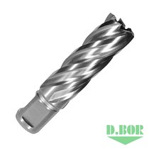 Сверло по металлу, корончатое с хв. Weldon 19 мм (3/4''), HSS-Co, 15,0*55/70 (арт. 474150202d) "D.BOR"