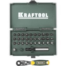 KRAFTOOL 33 шт., Cr-V, набор бит X-Drive 26065-H33