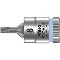 8767 A HF TORX® Zyklop Головка торцевая с вставкой-битой, 1/4", TX 8 x 28 мм, с фиксацией