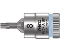 8767 A HF TORX® Zyklop Головка торцевая с вставкой-битой, 1/4", TX 8 x 28 мм, с фиксацией
