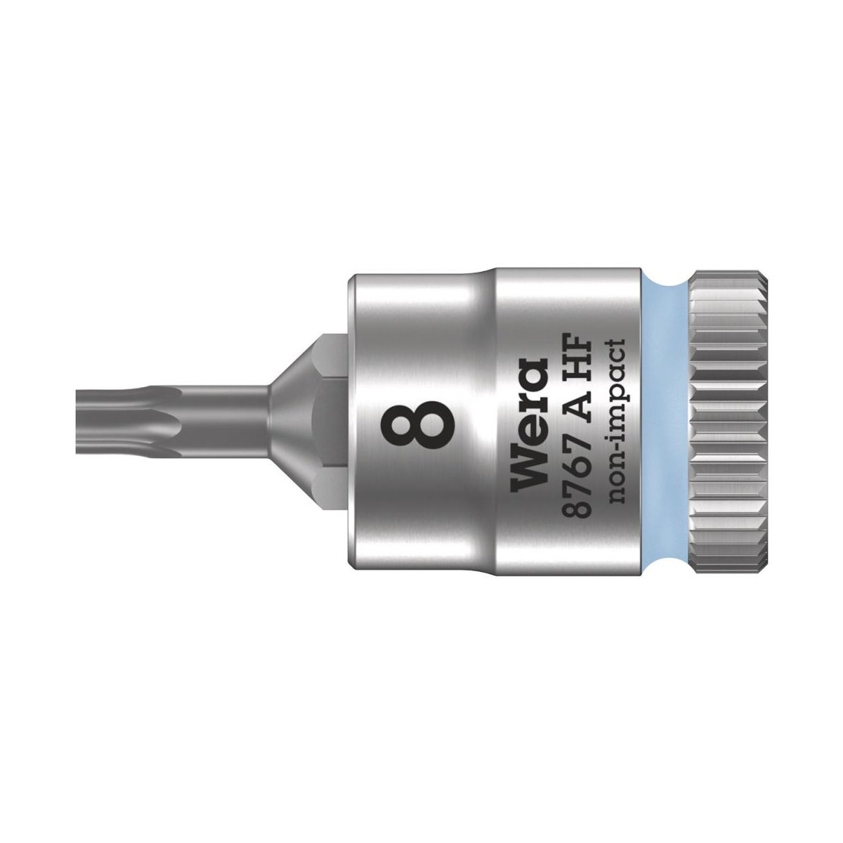 8767 A HF TORX® Zyklop Головка торцевая с вставкой-битой, 1/4", TX 8 x 28 мм, с фиксацией