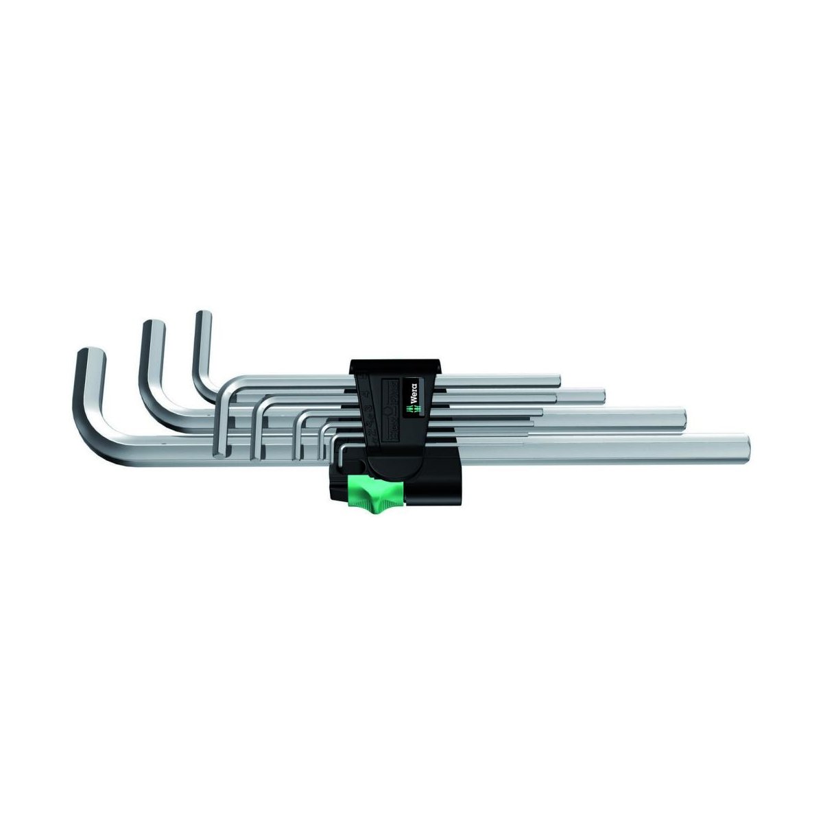950/9 L Hex-Plus 2 Набор Г-образных ключей, хром, 9 пр., 1.5/2/2.5/3/4/5/6/8/10 мм