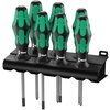 335/350/367/7 Rack Kraftform Plus Lasertip Набор отвёрток + подставка, 7 пр., PH 2x100, PZ 1x80/2x100, SL 0.8x4.0x100, TX 15x80/20x100/25x100