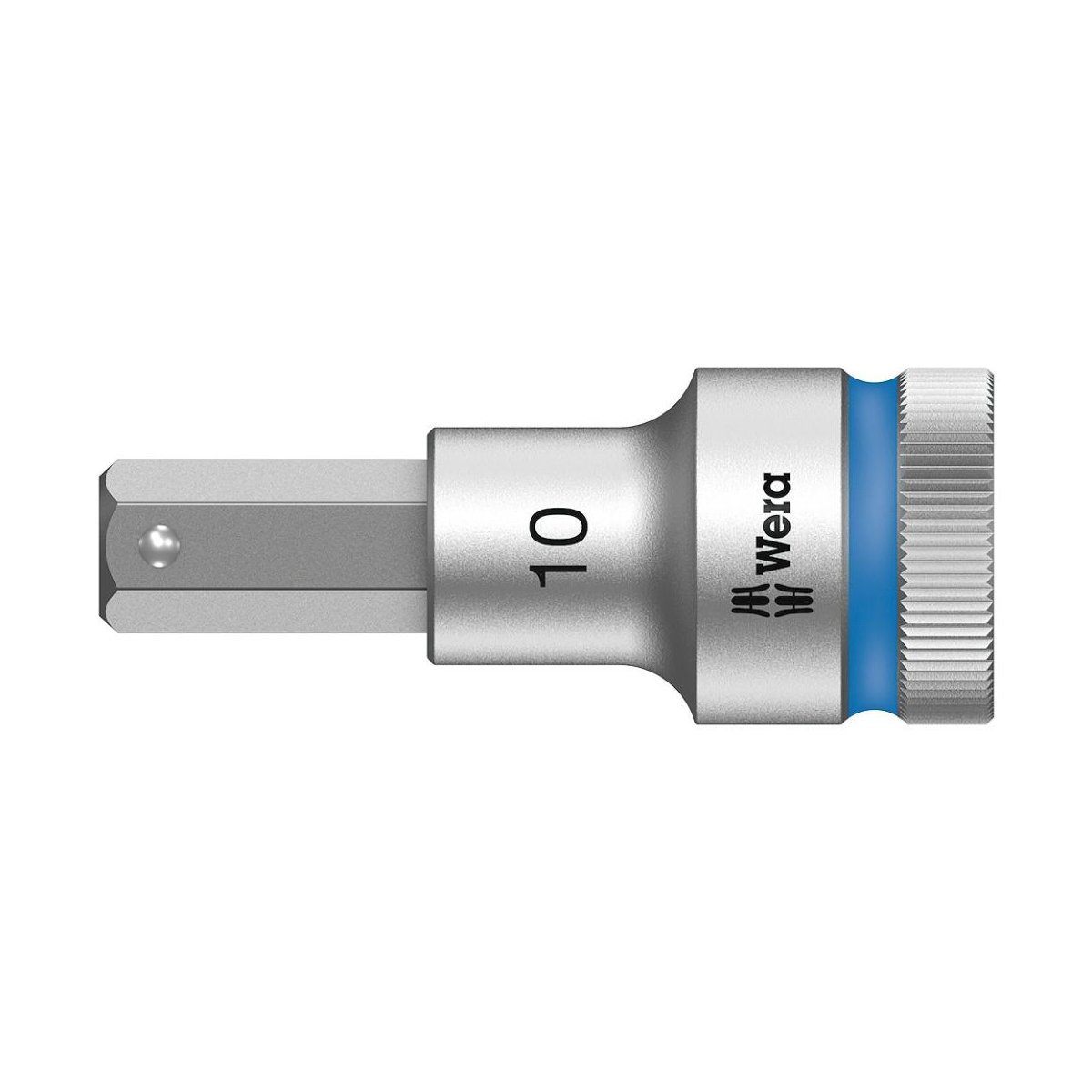 8740 C Hex-Plus HF Zyklop Головка торцевая с вставкой-битой с внешним шестигранником, 1/2", с фиксацией, 10 x 60 мм