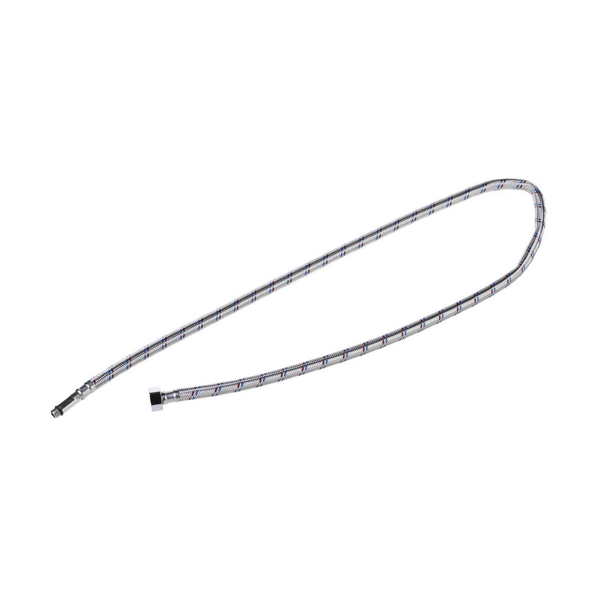 STAYER 1/2", 1.2 м, оплетка из нерж. стали, удлиненная для воды к смесителям, подводка гибкая 51017-120