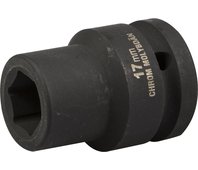 KRAFTOOL 1/2", 17 мм, CrMo сталь, фосфатированная, торцовая головка INDUSTRIE QUALITAT 27945-17_z01