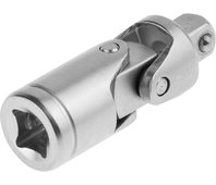 ЗУБР 1/4", Cr-V сталь, карданный шарнир МАСТЕР 27723-1/4